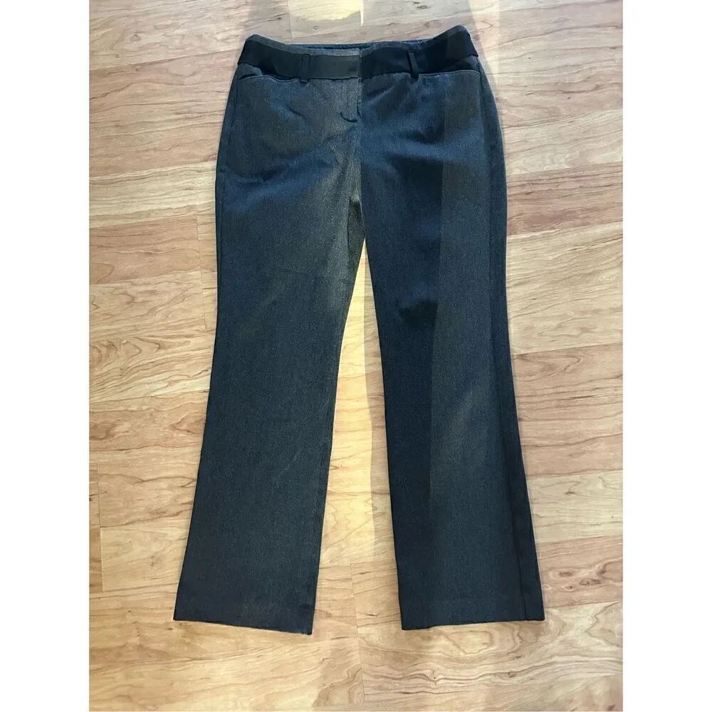 Express gray and black dress pants size 6s
